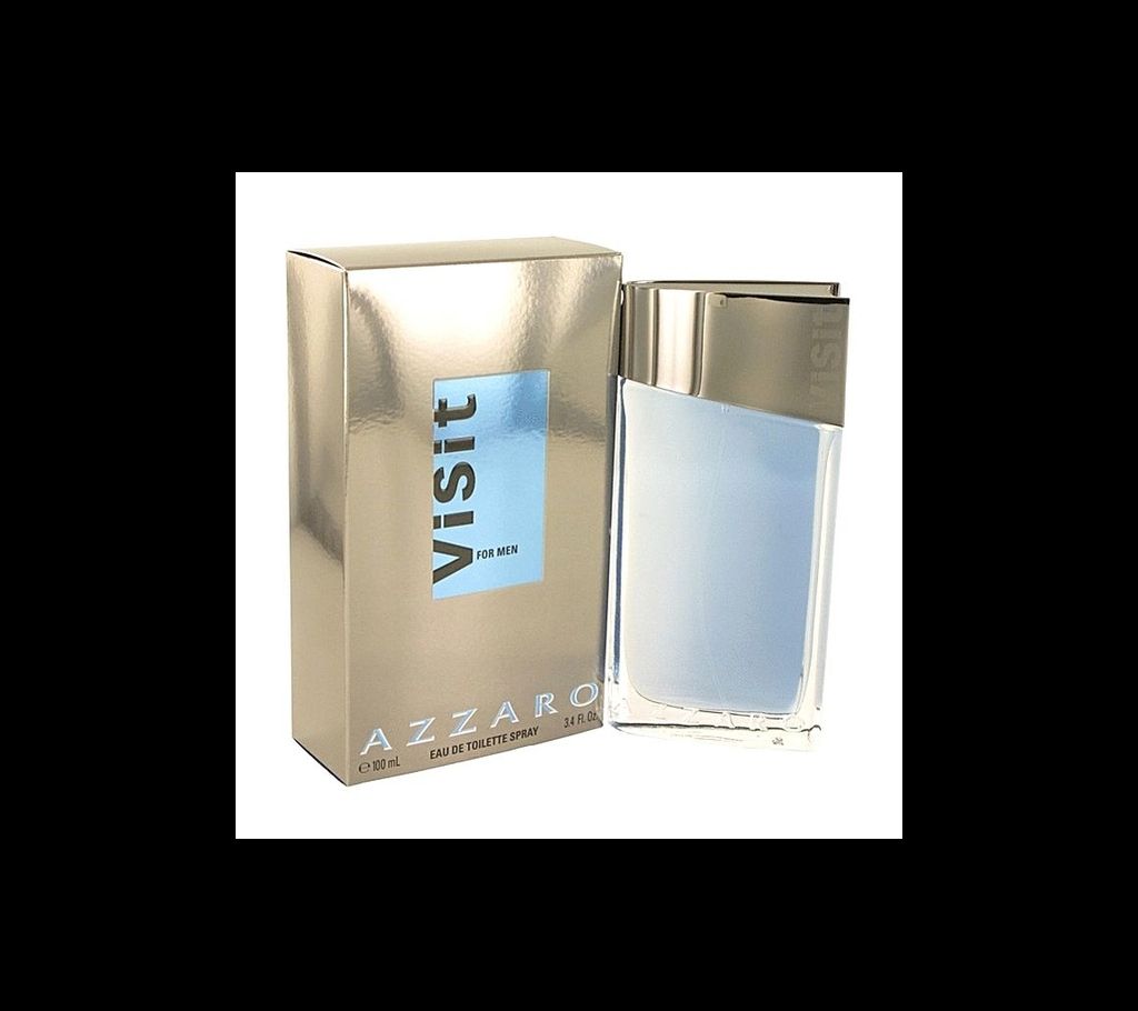 AZZARO Visit Eau De Toilette for Men - 100ml (France)