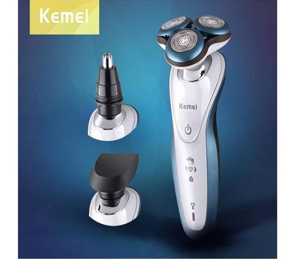 Kemei KM-7000 3 in1 Washable Shaver