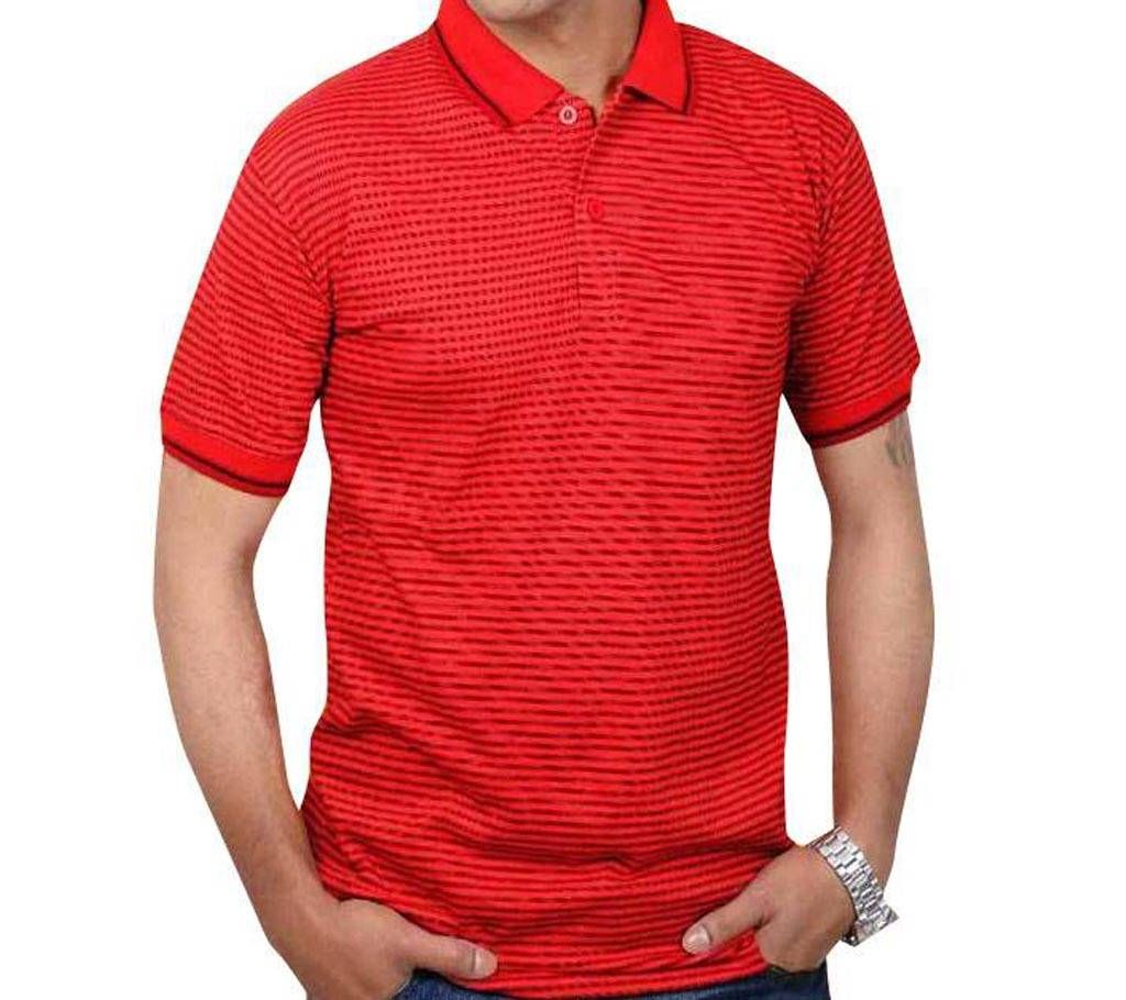 GENTS STRETCHABLE SHORT SLEEVE POLO SHIRT