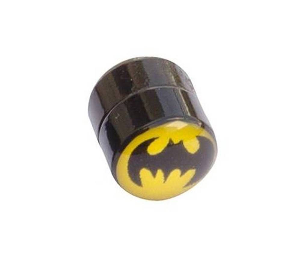 Multicolour Metallic Plug Earrings For Men - 3 Pairs