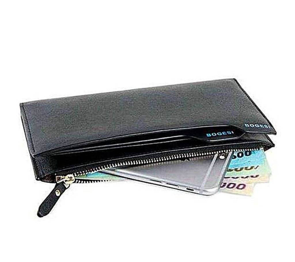 Bogesi Long Wallet - Black - Black
