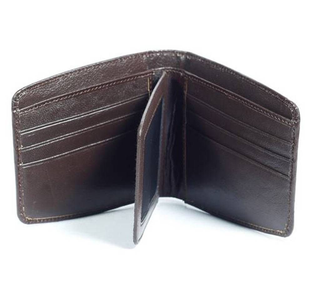 Round Shape Wallet for Men - Black