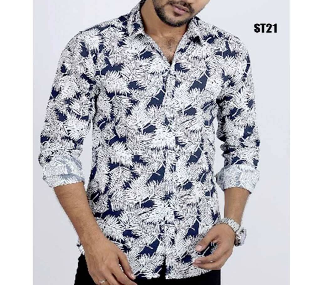 printed full sleeve shirt for men 