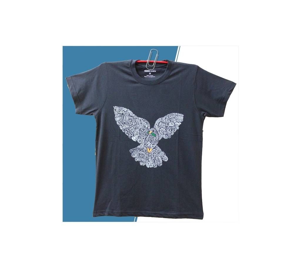 Bird printed T shirt for men 