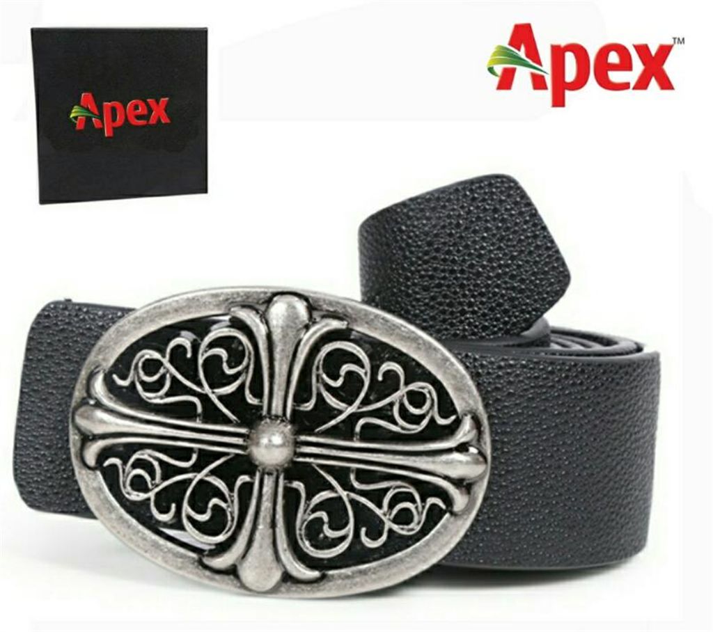 Maverick Menz Formal Leather Belt (Black)