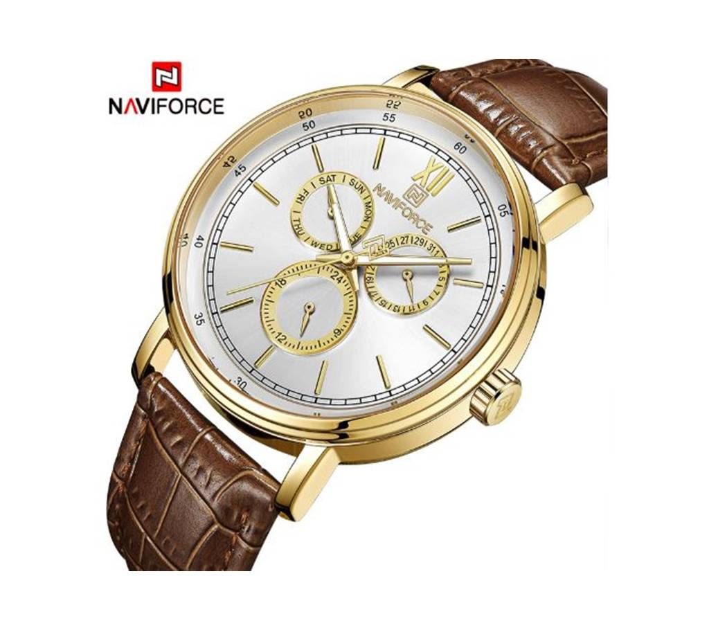 Naviforce Chronograph Wrist Watch For Men