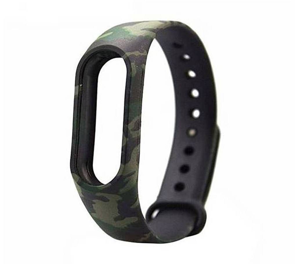 Xiaomi Mi Band 3 Replaceable Silicone Strap Army Design