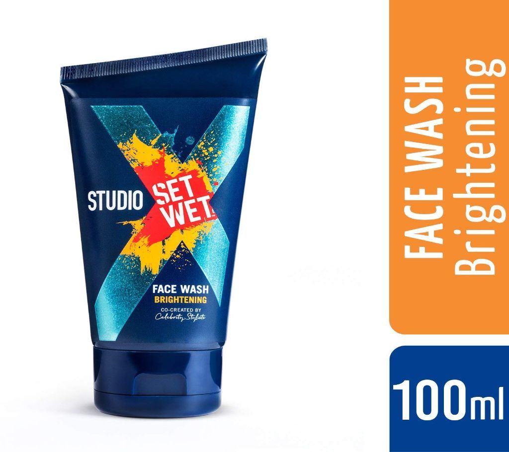 Set Wet Studio X Face Wash For Men - Brightening 100 ml
