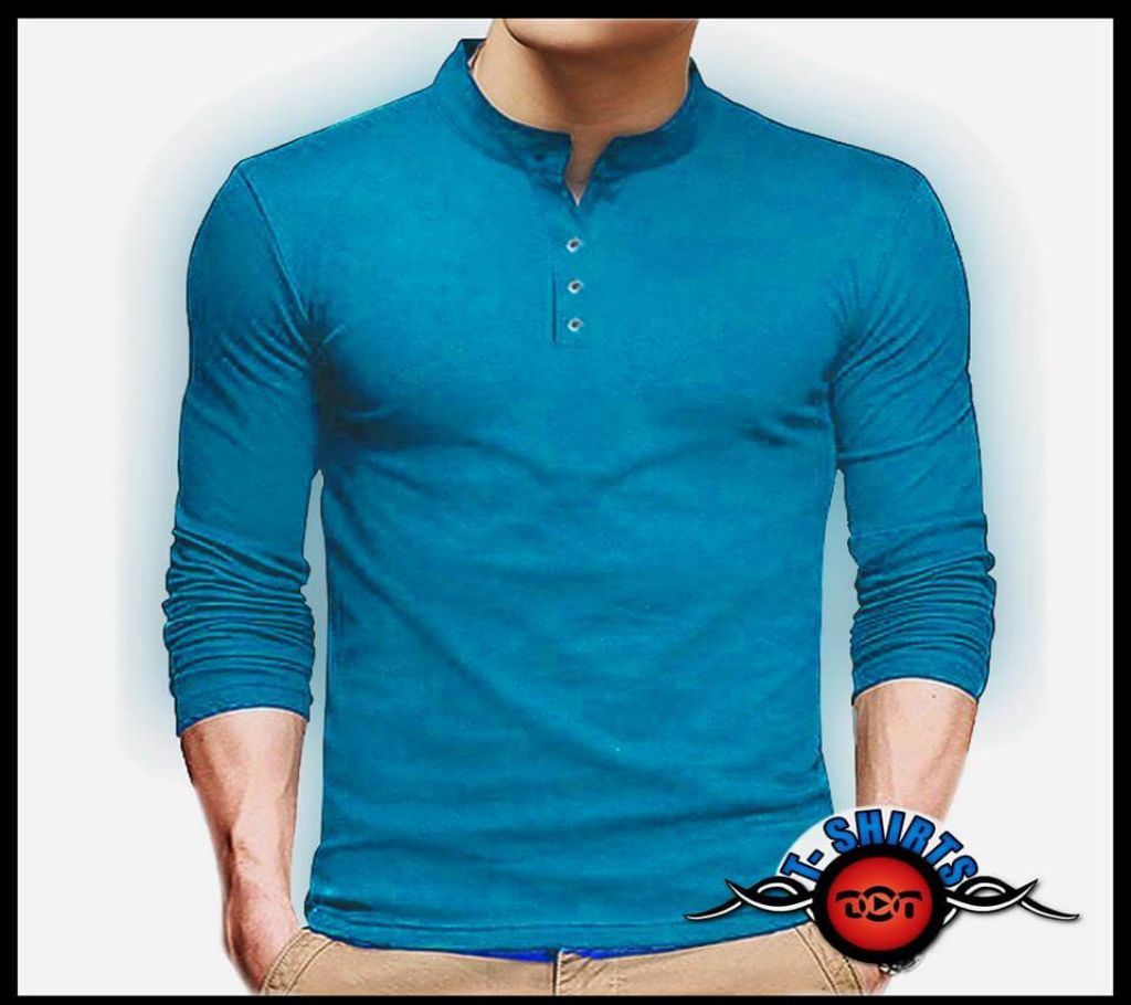 Paste Long Sleeve T-Shirt For Men