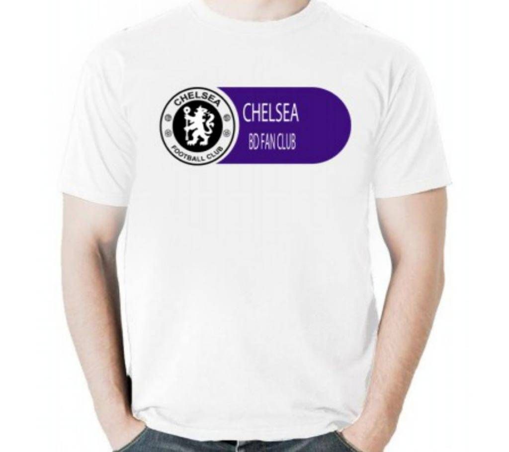 Chelsea Mens Half Sleeve Cotton Round neck  t-shirt
