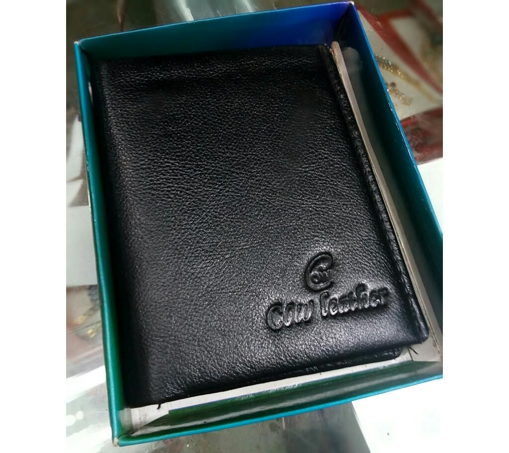 cow leather wallet