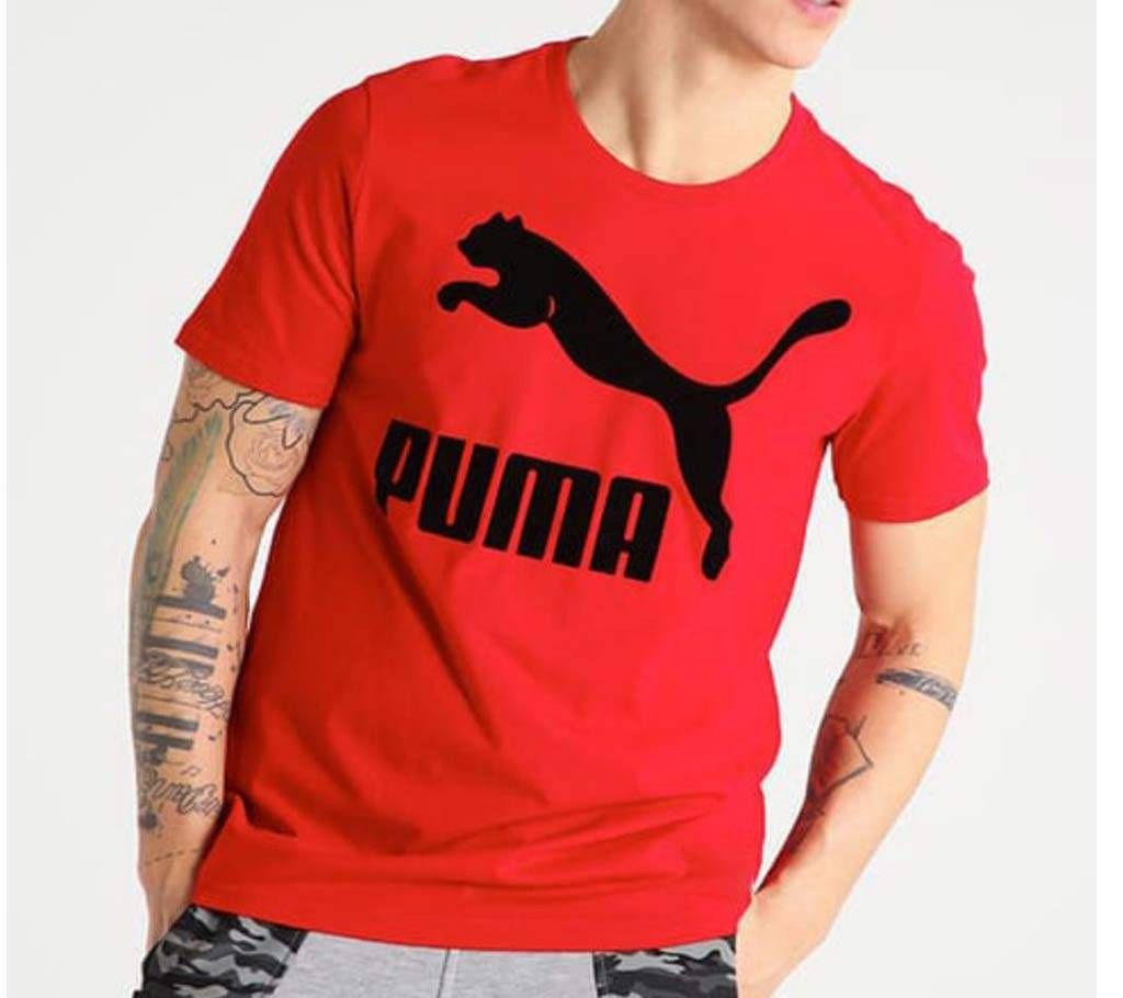 Puma Cotton Round Neck  t-shirt