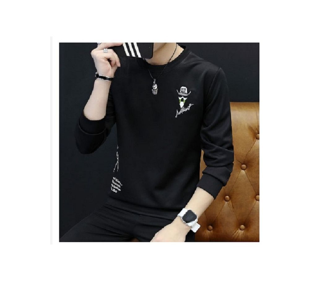 Mens Shopping >> T- Shirts >> Full-sleeve T-shirt >>