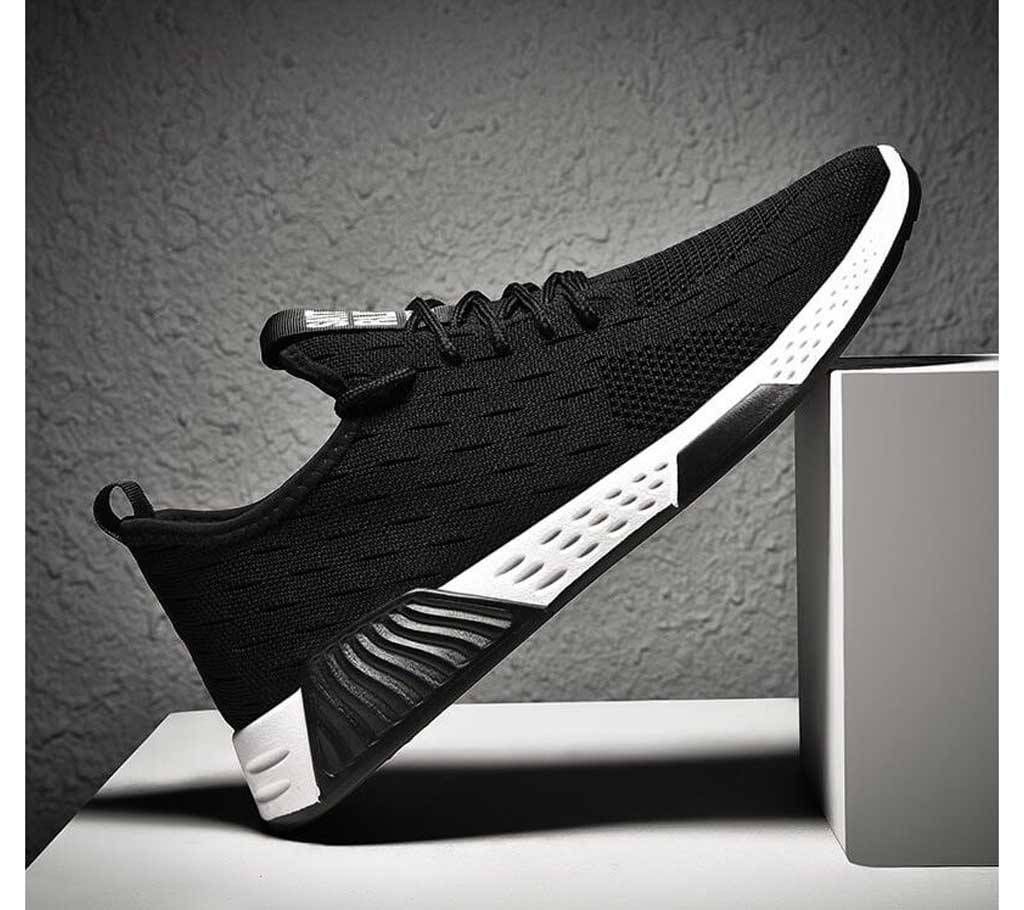 New Year Mesh Sneaker Air Athletic Black Casual Shoes For Men