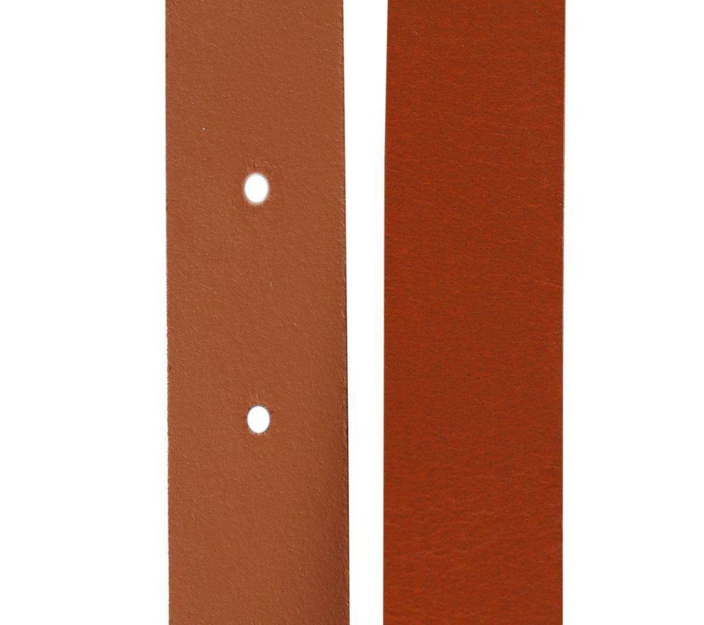 Brown Artificial Leather Belt For Women