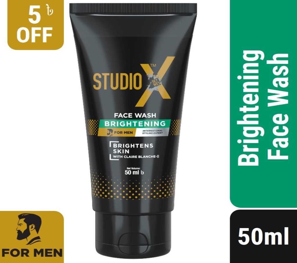 Studio X Brightening Facewash for Men 100ml