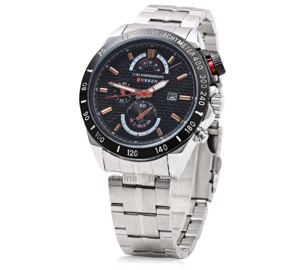 CURREN 8148 SILVER  WATCH FOR MEN