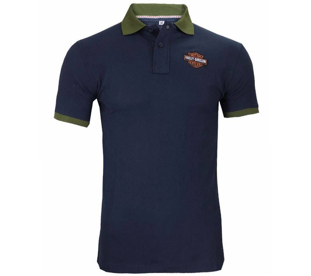 Men's Cotton Casual Polo Shirt