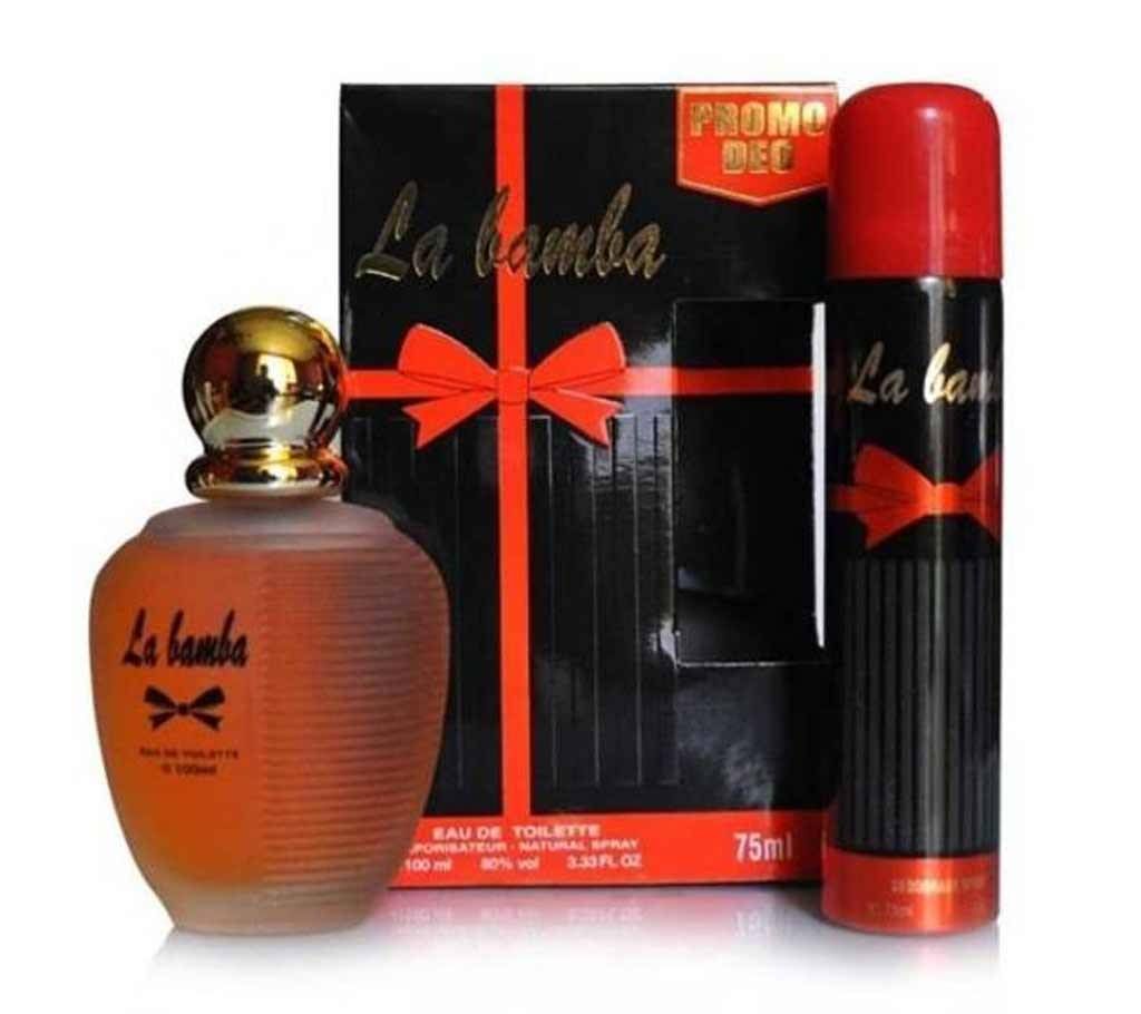 La Bamb Promoa Deo Eau De Toilette Perfume 100+75m