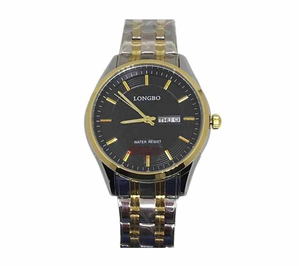 Longbo 1028 - Stainless Steel Wrist Watch For Men