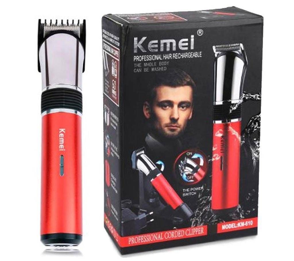 KEMEI KM-610 rechargeable trimmers
