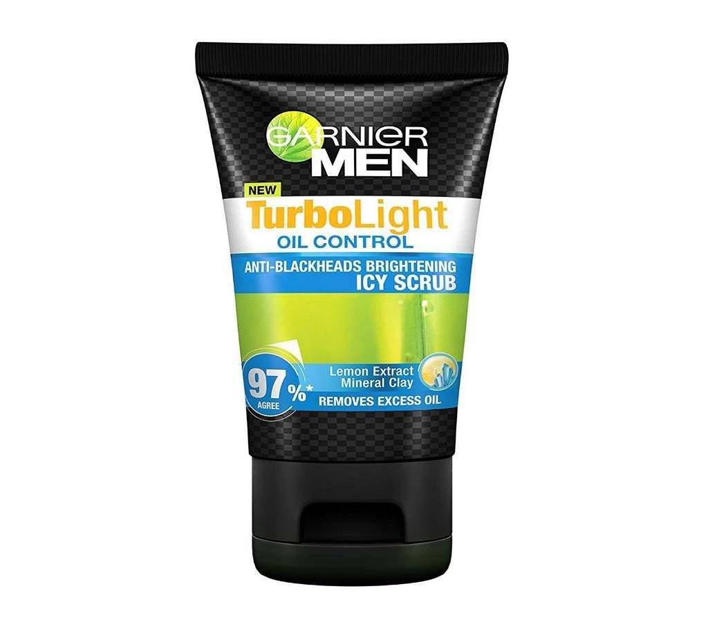 Garnier Men Turbo Light Oil Control Foam Face Wash -100ml (Indonesia)