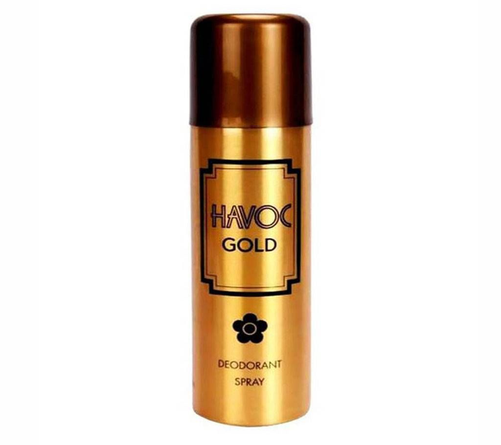 HAVOC Gold Deodorant Body Spray 200ml UAE