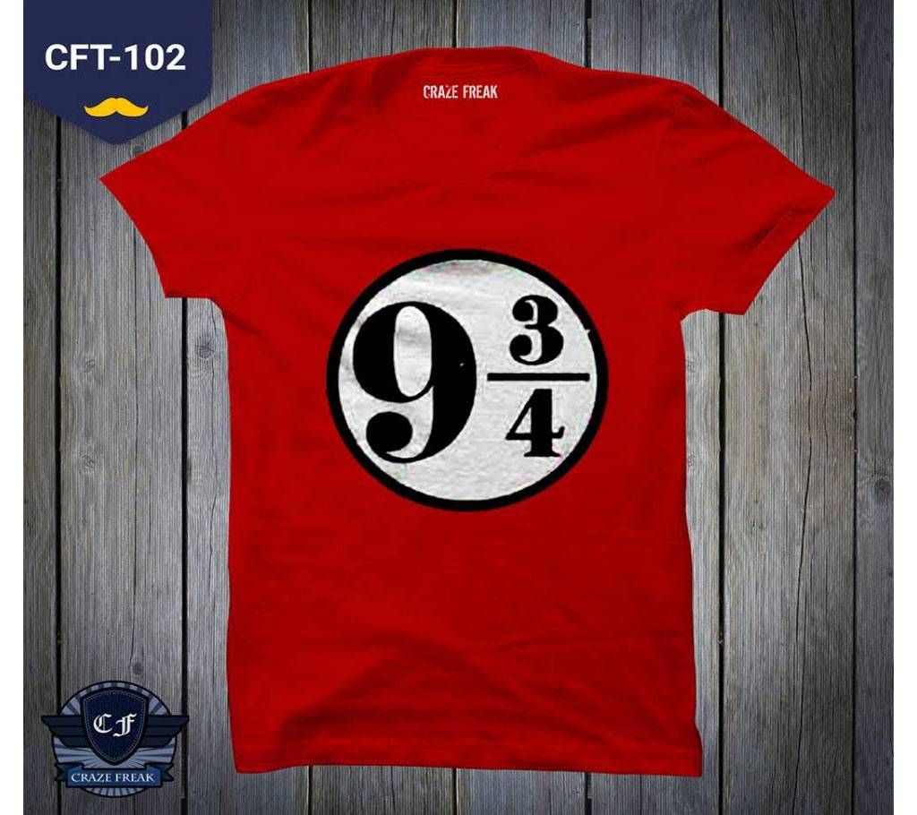 STATION NO RED COTTON T-SHIRT