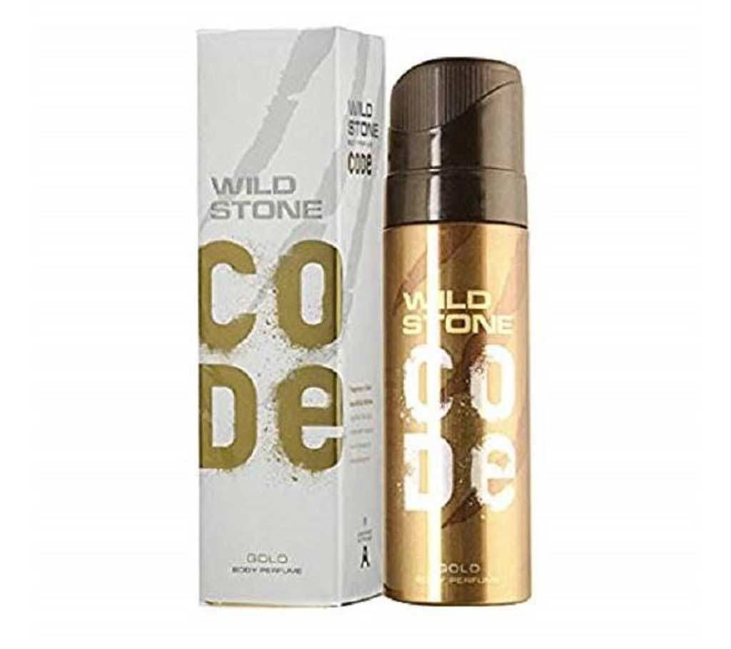 Wild Stone Code Gold Body Perfume -120 ML- India