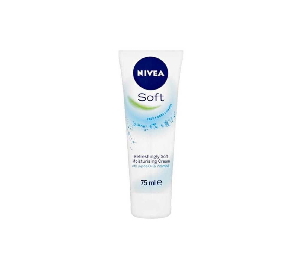 Nivea Soft Intensive Moisturiser Creme 75Ml