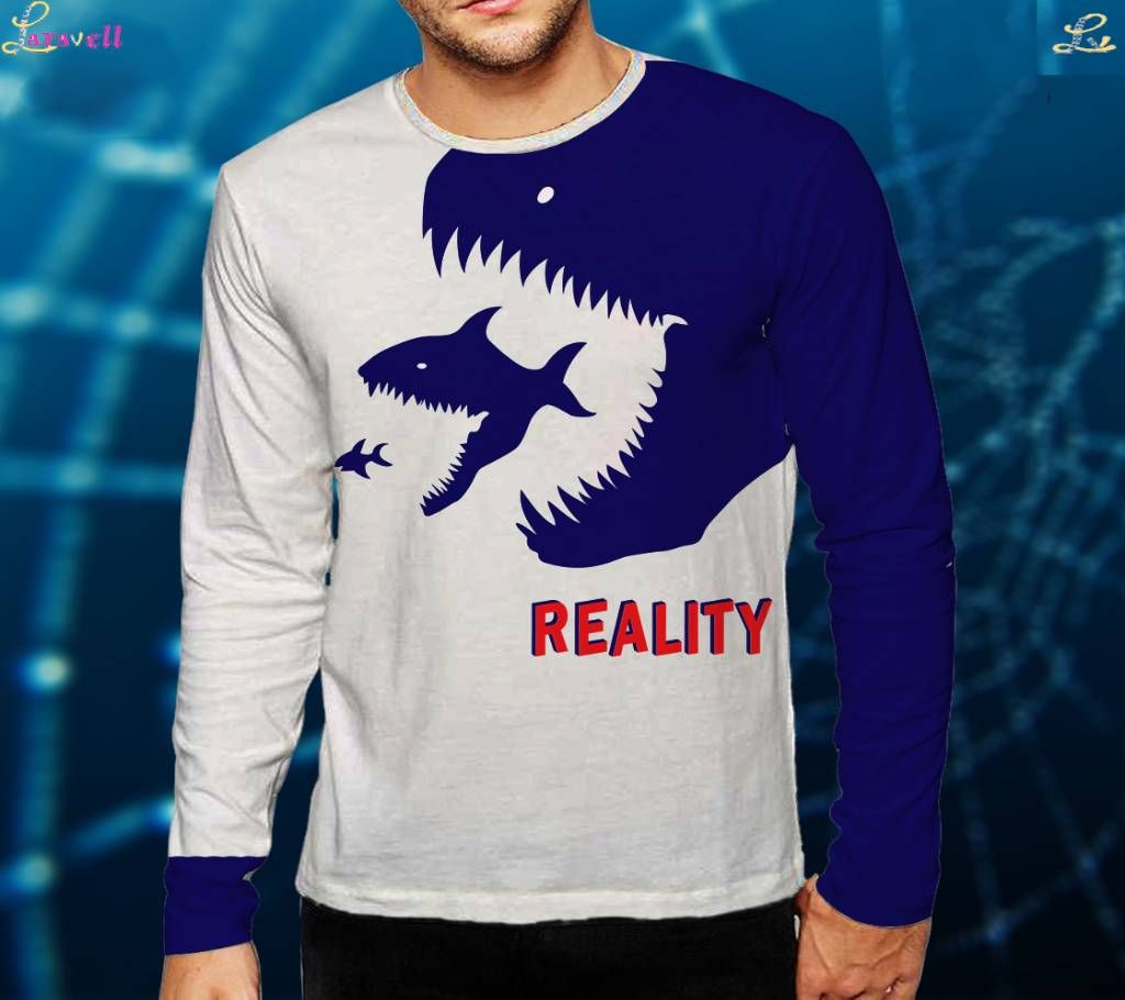Full Sleeve Printed  t-shirt