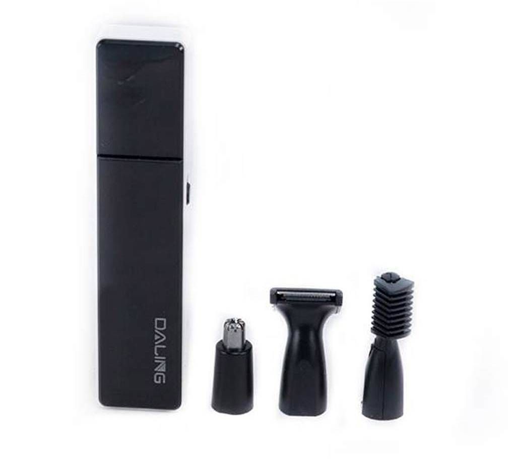 DALING DL-7002 3 In 1 Nose AND Eyebrow Trimmer for men 