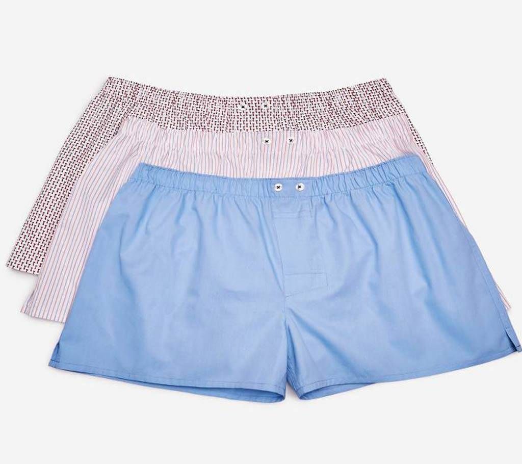 Pack of 3 Underwear Boxer for Men