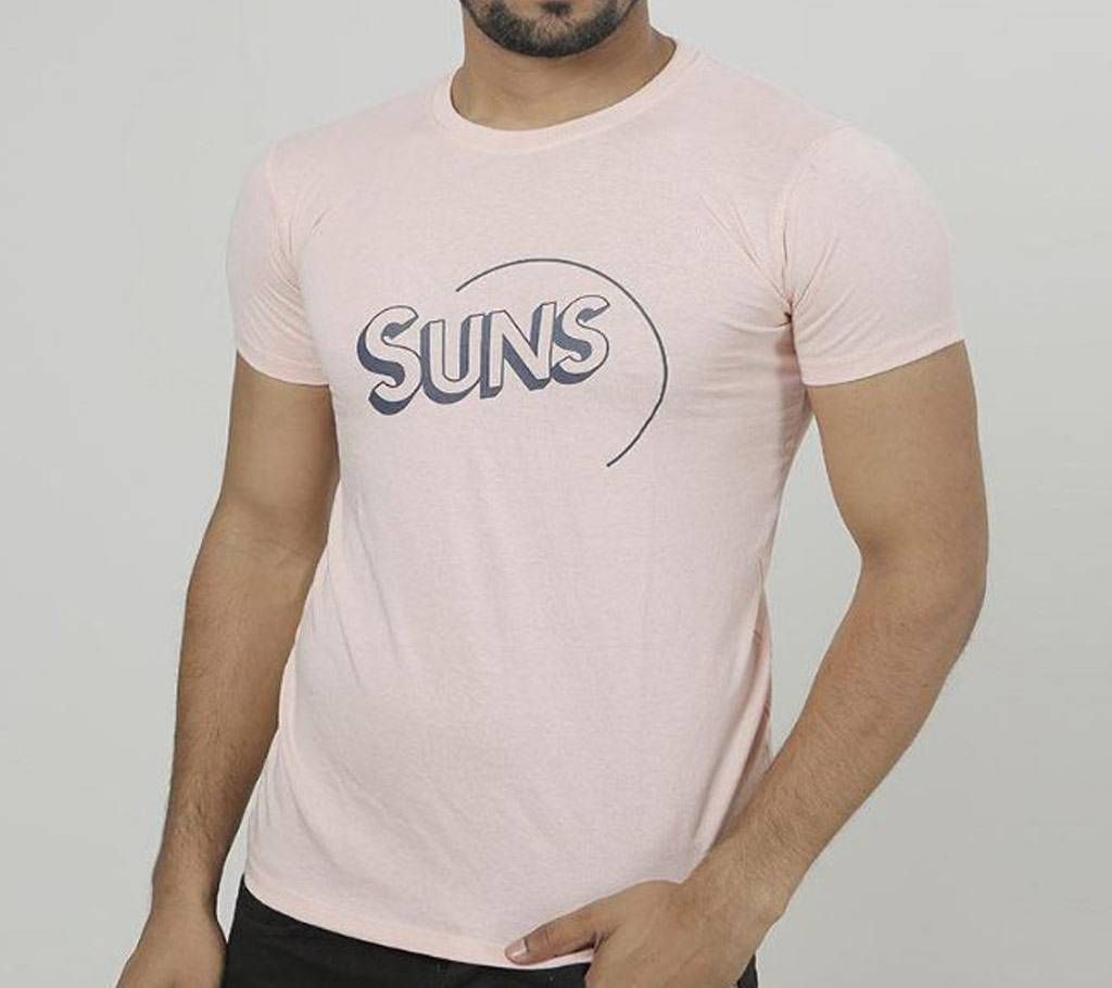Cotton Half Sleeve T-Shirt for Men's 