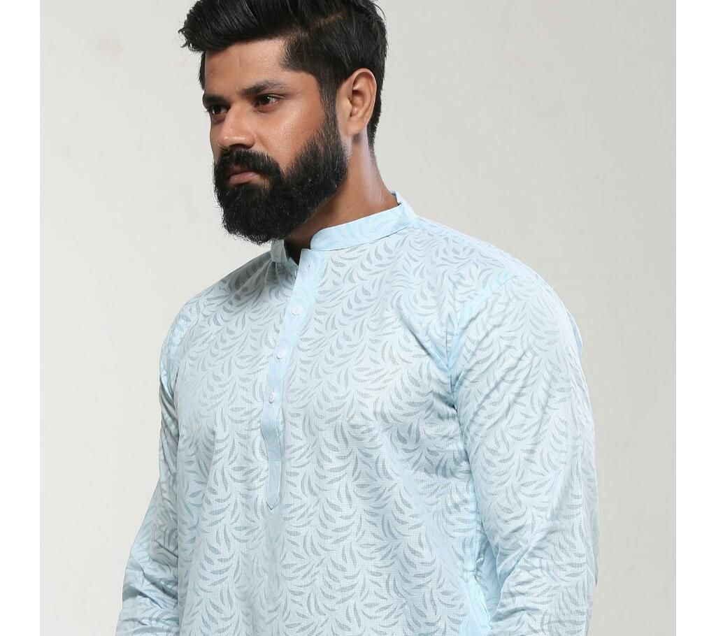 Men's Punjabi   Firoza Leaf