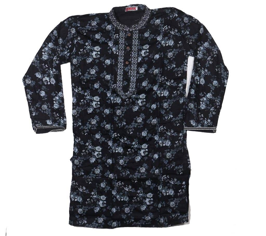  Mens Black & White Punjabi
