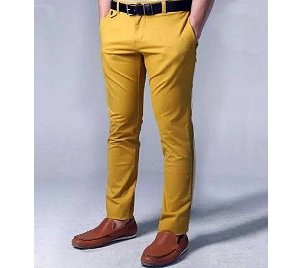 Tweel - Gaberdine Pants - Goldish brown - 01