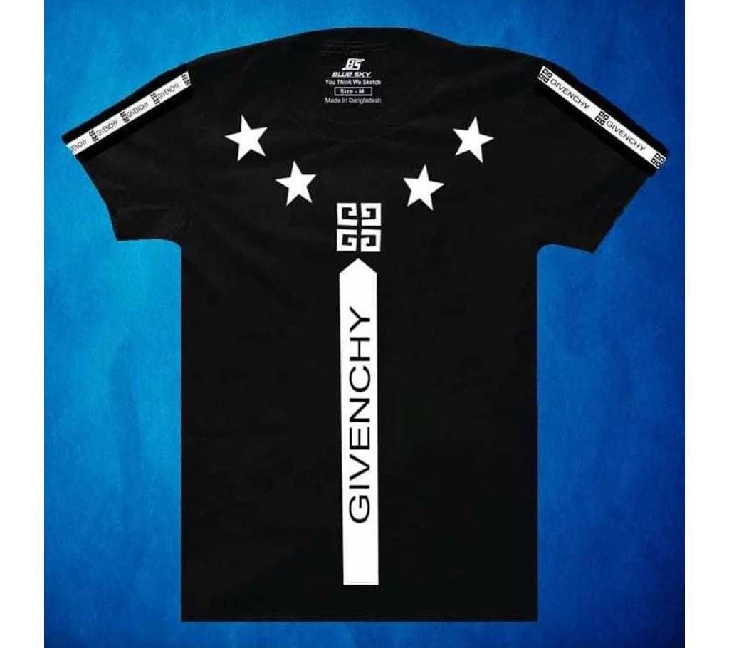 Mens Half Sleeve Cotton T-shirt 0012