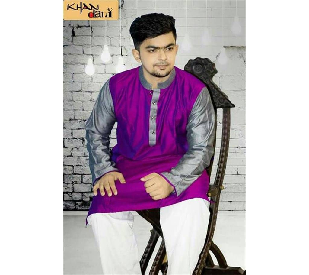 Silk Cotton Panjabi