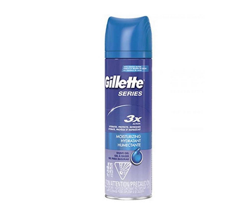 Gillette Series Shave Gel, Moisturizing USA