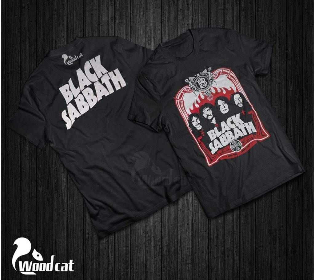 Black Sabbath Half Sleeve T-Shirt For Men