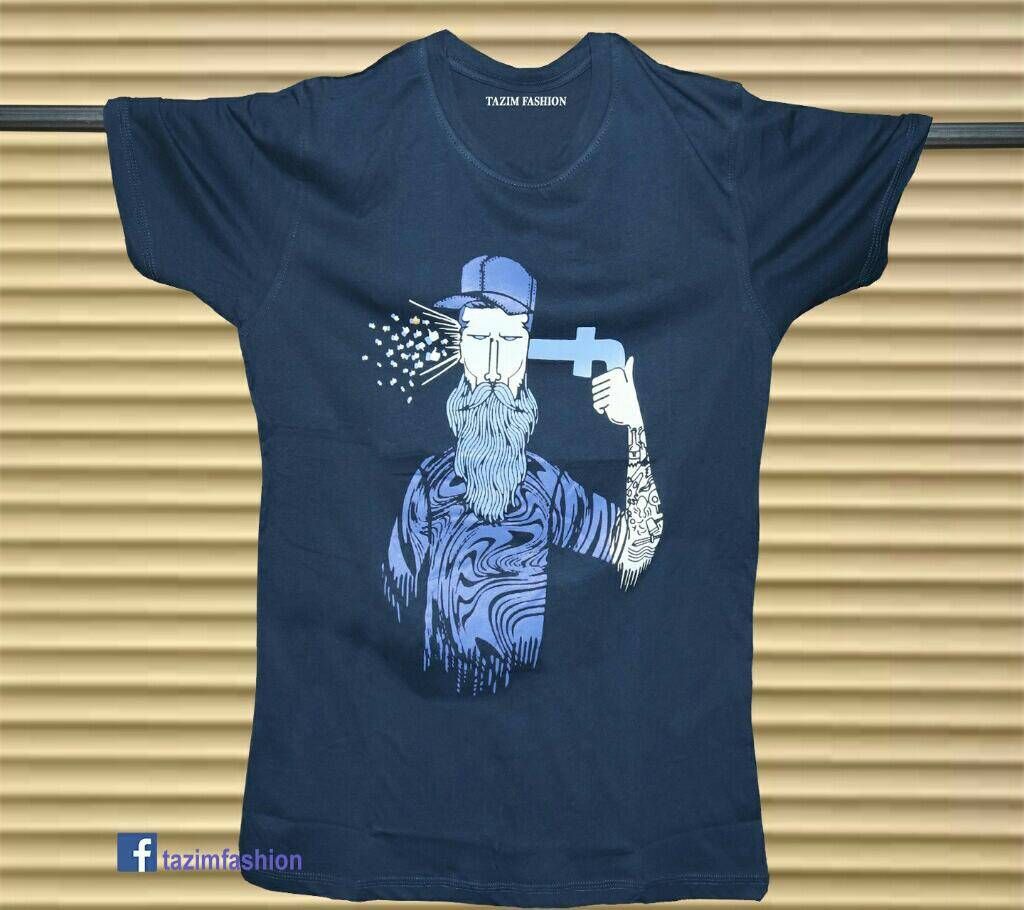 Facebook Menz Round Neck T-Shirt
