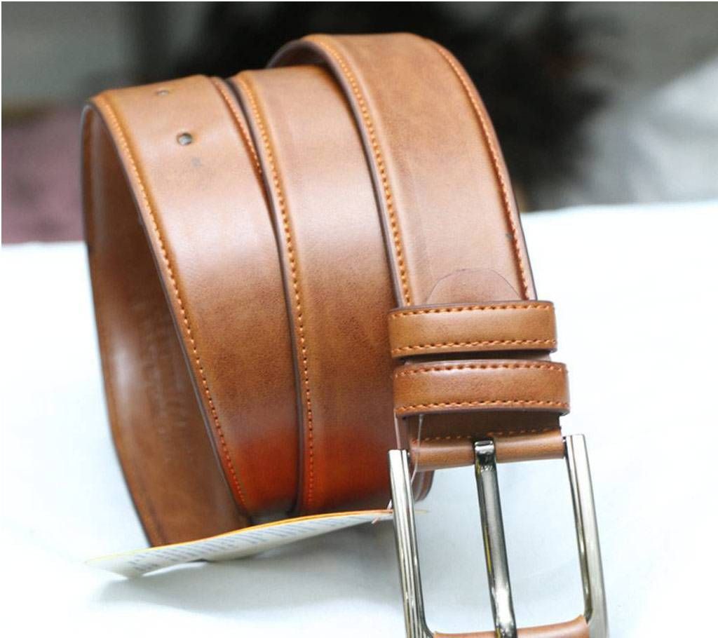 Brown Leather Belt For Man