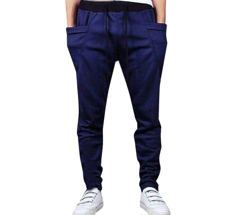 Men's printed knit cotton pant