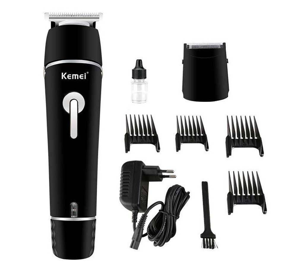 Kemei KM-1016 rechargeable hair clipper razor comb function
