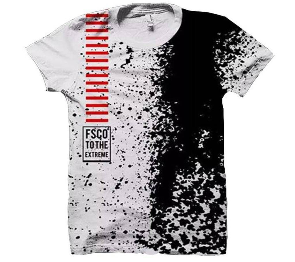 EXTREME Silver Half Sleeve T-Shirt