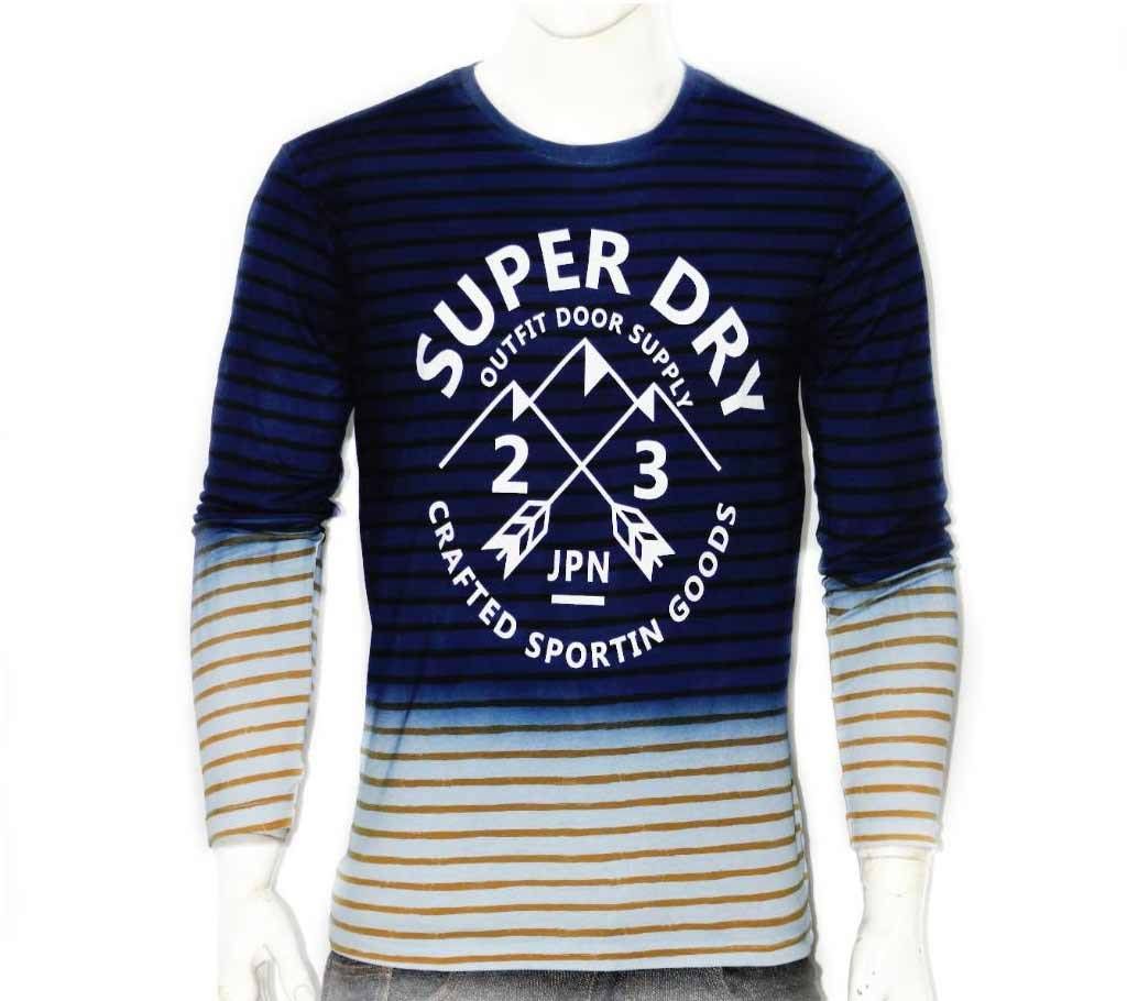 Super Dry Menz Full Sleeve T-Shirt