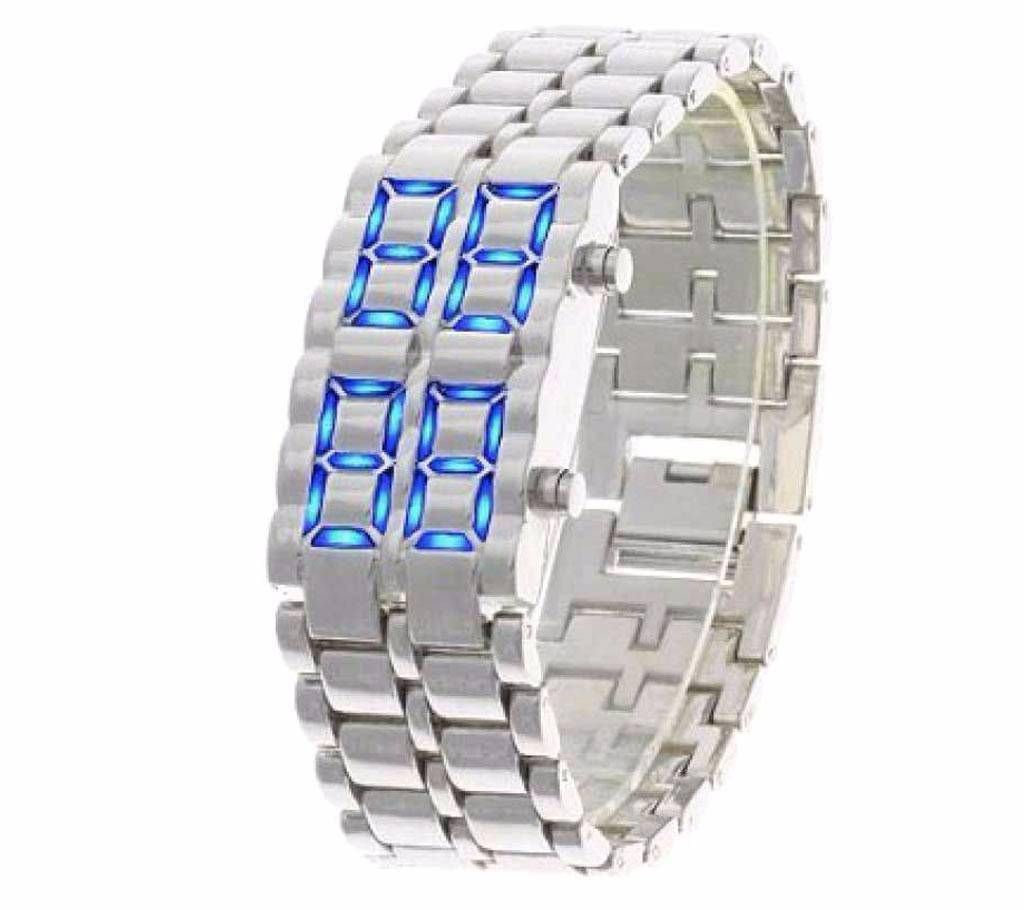 Samurai LED gents wrist watch 