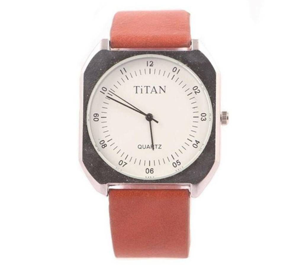 TITAN PU LEATHER Menz Wrist Watch 