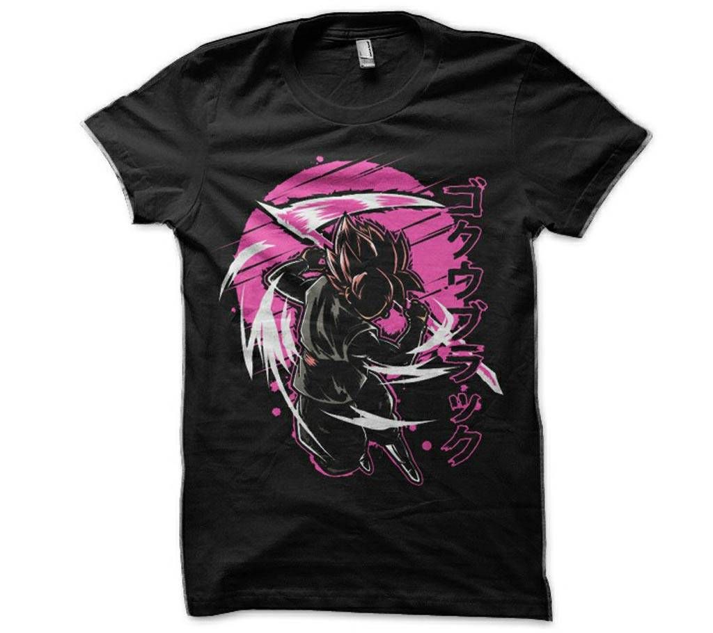 Gents Summer T-Shirt - Black Goku